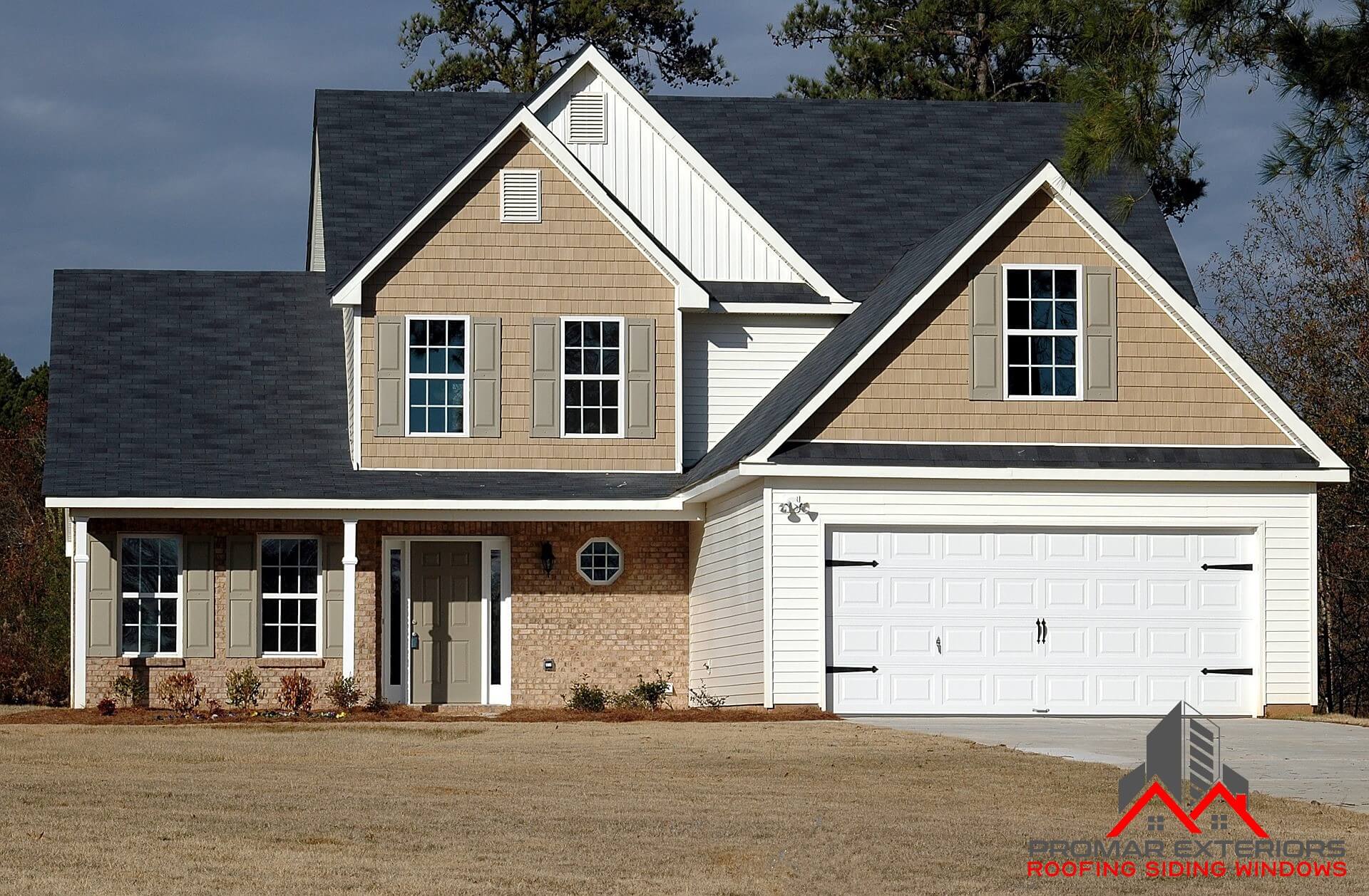 Residential Home with new Doors