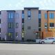 Multi Colored Commercial Apartment Complex with professional installment and replacement of fiber Cement Siding